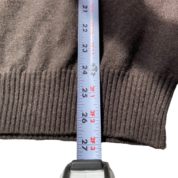 Malo Italy Men's Sweater Polo 100% Cashmere Lightweight Pullover 1/4 Button Up - Picture 6 of 9